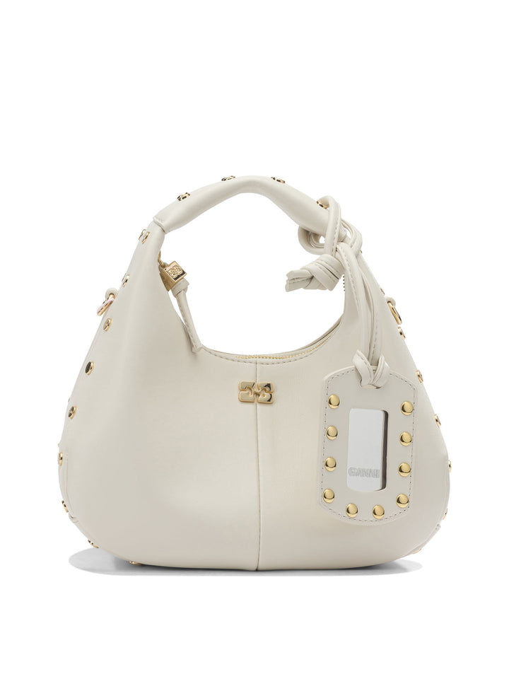 Ganni Hobo Handbags - White | a365e0e89d503caabb903697b9e254c15bc8b2e5