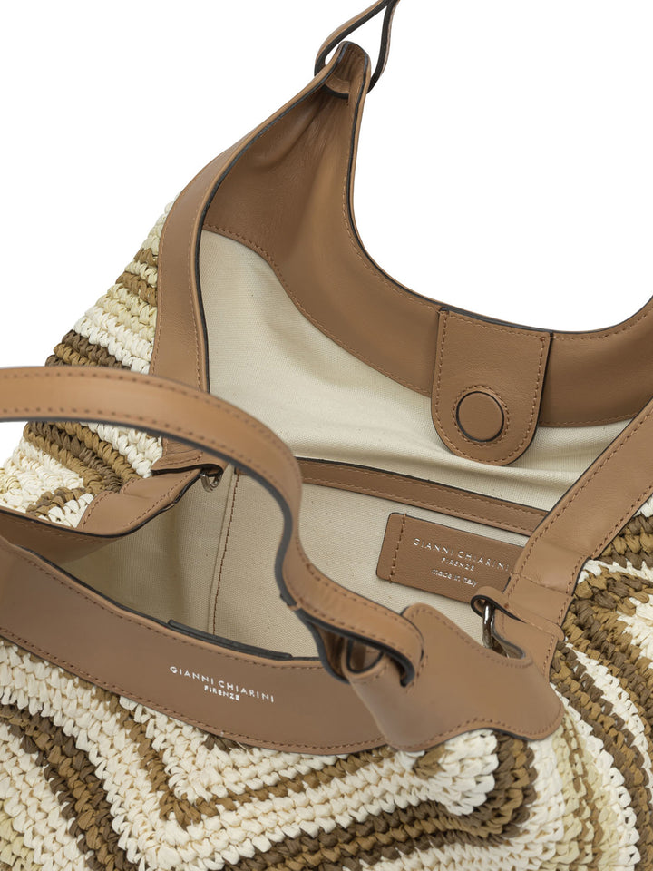 Gianni Chiarini  Shoulder Bags - Beige | b49884b75c0703bbce507565c354244c8d9f30e2