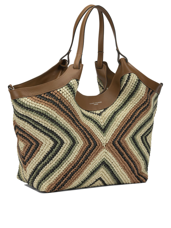 Gianni Chiarini  Shoulder Bags - Green | 24db960c11420ecd4ba21ad1a66215389064dea8