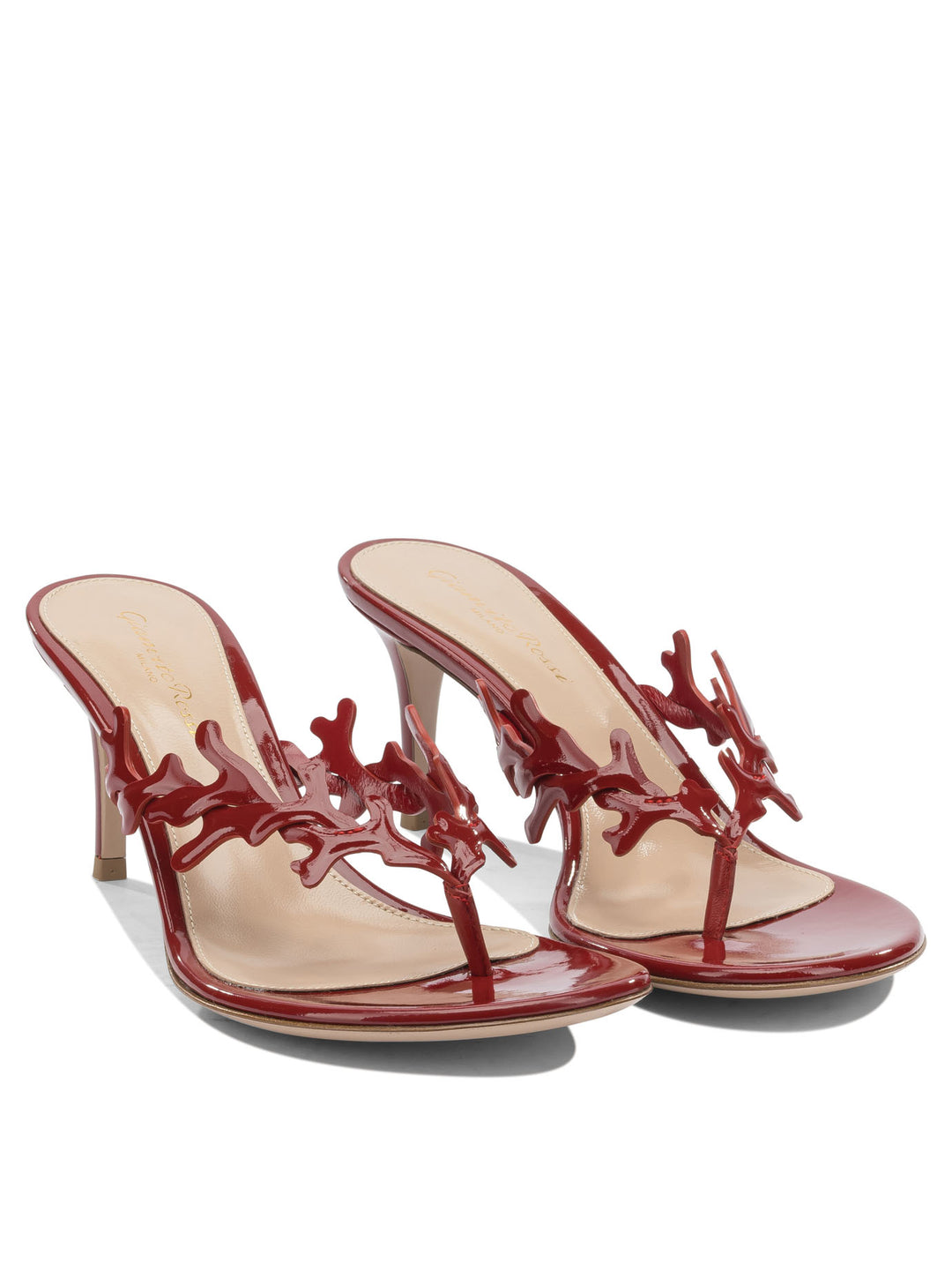 Gianvito Rossi Ocean Thong 70 Mm Sandals - Red | 68c022e2daa7cce03a7f5399c5f324433193555f