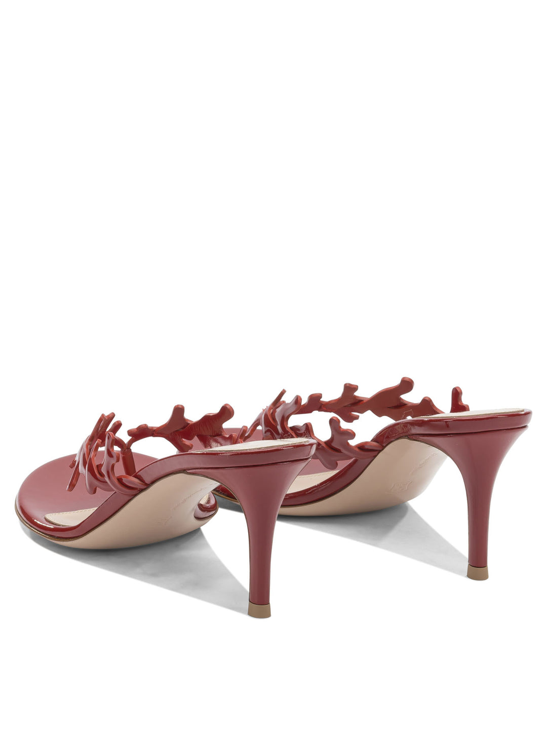 Gianvito Rossi Ocean Thong 70 Mm Sandals - Red | 387250de8bc4830dcaa5425dd4b1ac4237eb25e9