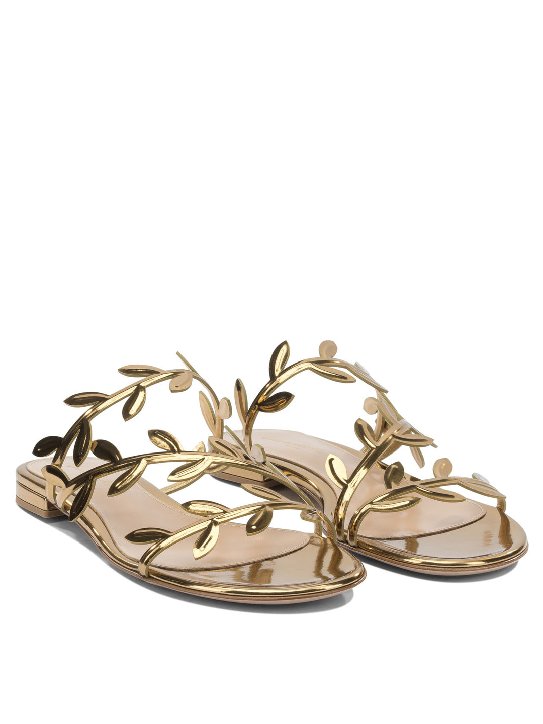 Gianvito Rossi Flavia Sandals - Gold | 5725e24a042b8370c3a9c9c79811904c7765e8ed