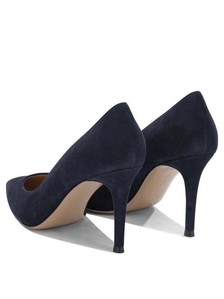 Gianvito Rossi Gianvito 85 Mm Heeled shoes - Blue | 5c021bb2fb419dc6f90d6307c87f40eddc1f6743