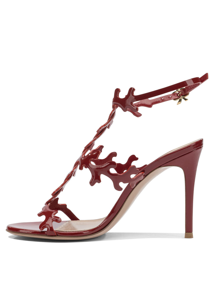 Gianvito Rossi Ocean 95mm Sandals - Red | 7edacc377efec8079f1ec89d6ee1f96f0c3f13ea