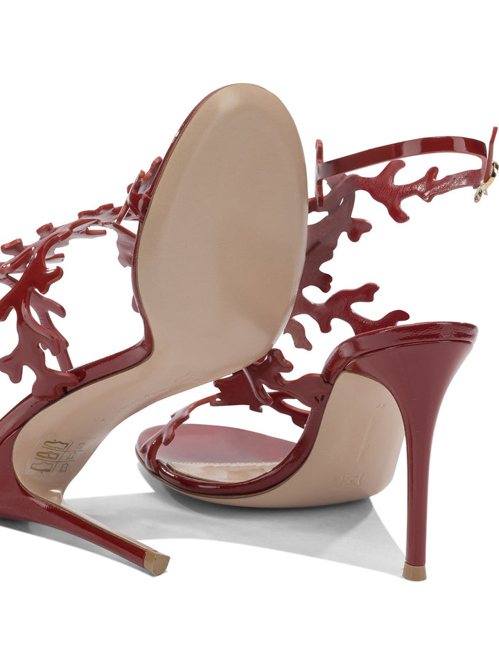 Gianvito Rossi Ocean 95mm Sandals - Red | dafcdcc3e8564b92e215276807b7be8fea98aac2
