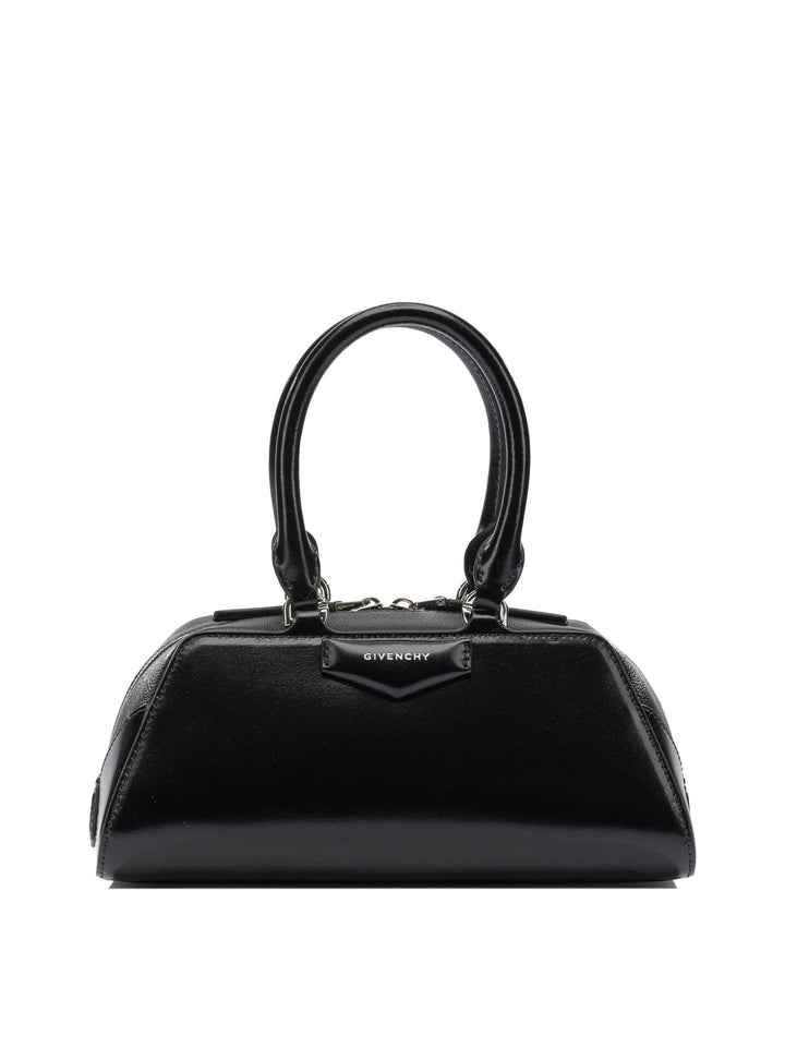 Givenchy Antigona East-West Handbags - Black | 1341a9e60e23f74abb080409d2f68436968cea8b