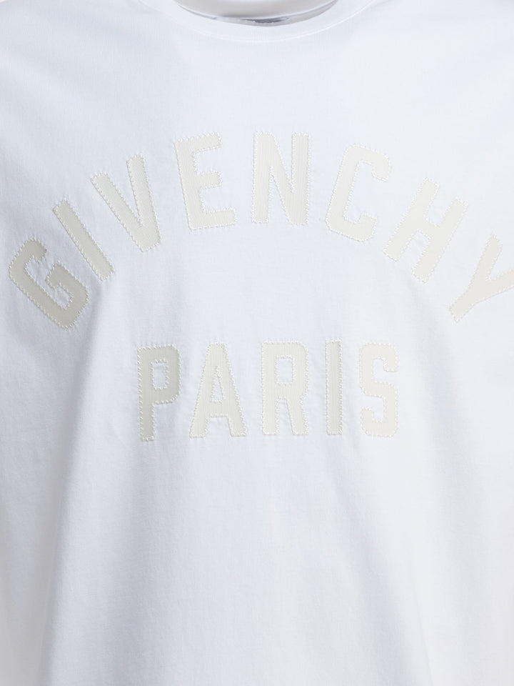 Givenchy Givenchy Paris T-shirts - White | 3747dbc3afc1ff2d1e74ee687650d59507995928