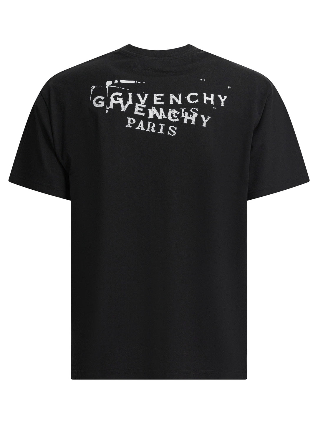 Givenchy Cotton T-Shirt With Logo T-shirts - Black | c4dcddcb1b9402d1c03c47354e3eaa87b7c65ab7