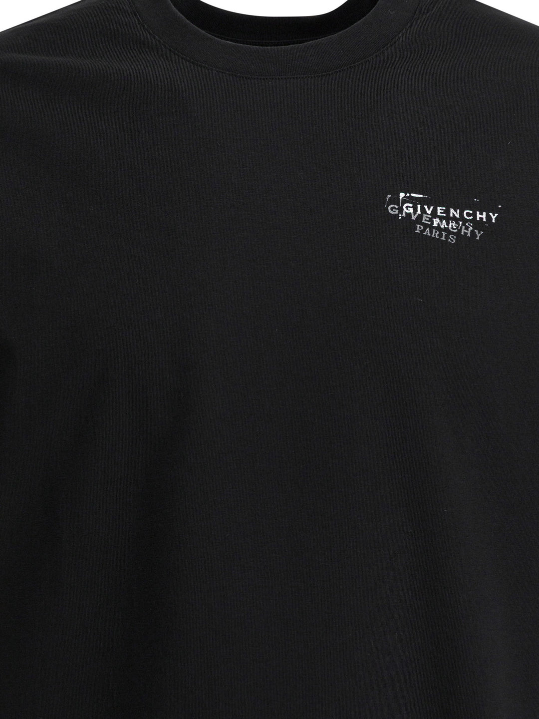 Givenchy Cotton T-Shirt With Logo T-shirts - Black | a0fea63f4c92a1a36e7313d55583d503ad065e8f