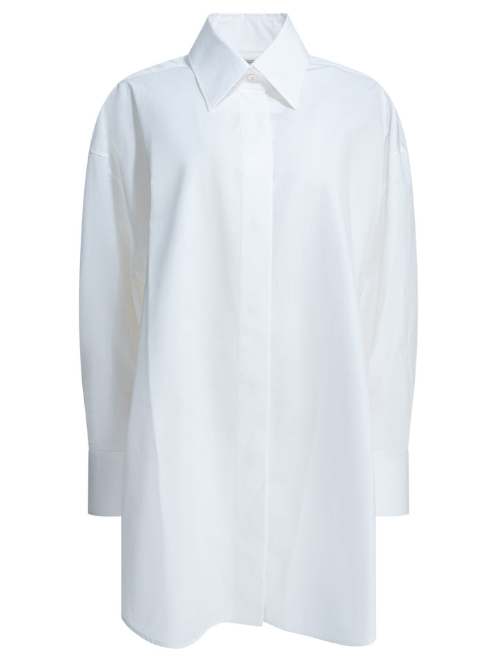 Givenchy Casual Asymmetrical Shirt Shirts - White | c30245c41018a9708508599b4d0f2d7651f42c61
