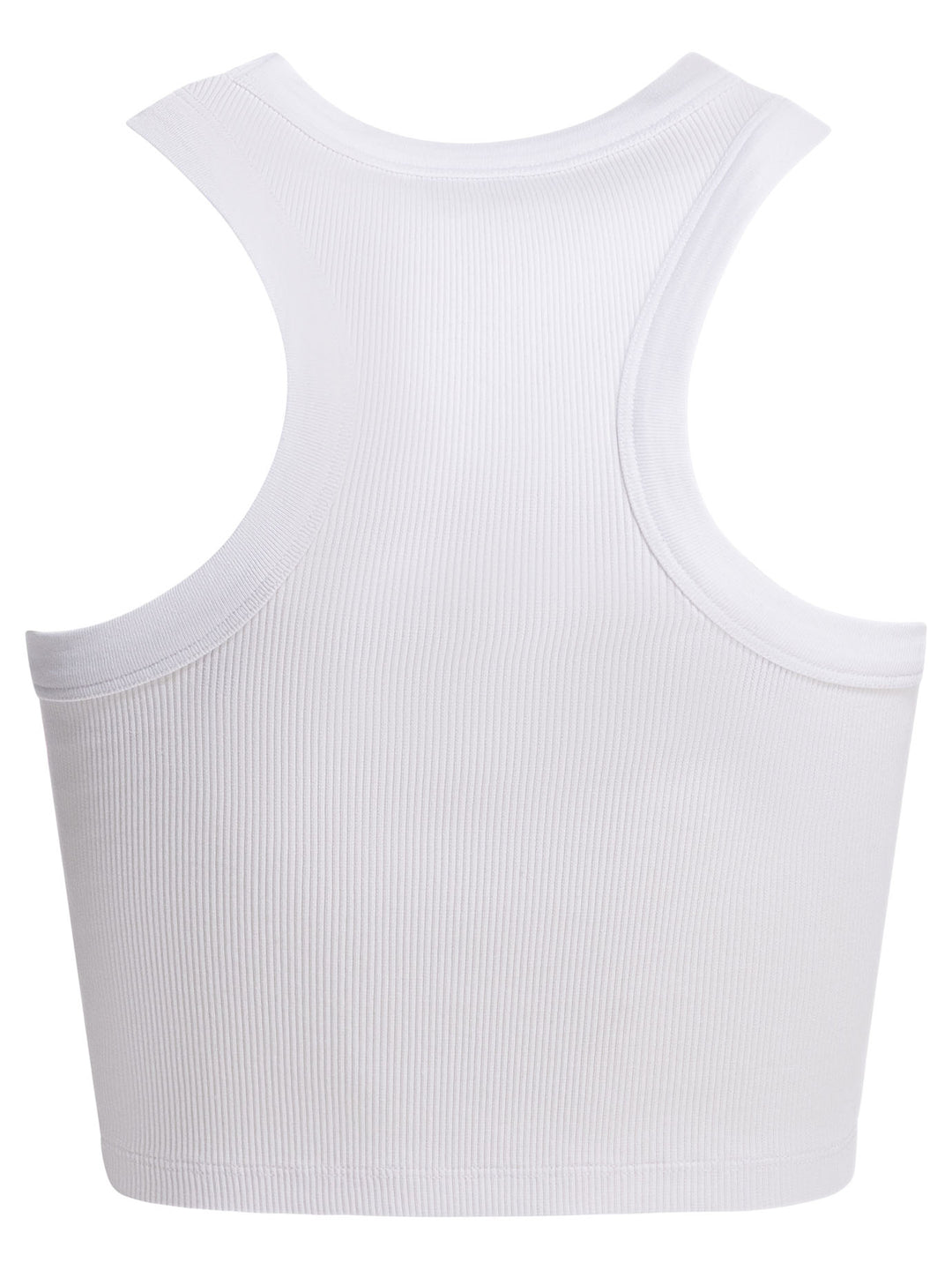 Givenchy Cropped Tank Top With Logo Tops - White | 16dc4f9e868d2747b41f045b32f09e7e34df9c30