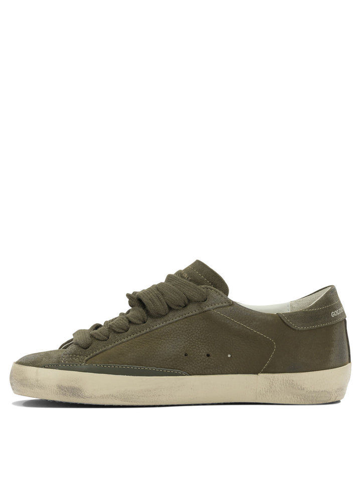 Golden Goose Super-Star Sneakers & Slip-On - Green | 3910d684e3bacbaad616d3a063f9f47666848793