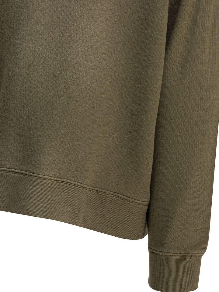 Golden Goose Crewneck Sweatshirt With Logo Sweatshirts - Green | e1750ca0f1f9224e0f099a8084dab538a05755d2