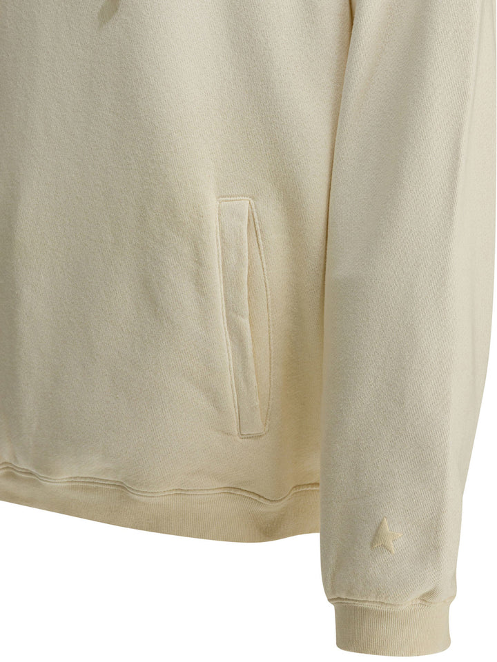 Golden Goose Unisex Star Sweatshirts - White | f324fa3cc4b3282dcbcdb57eea52ace8bcaab6e7