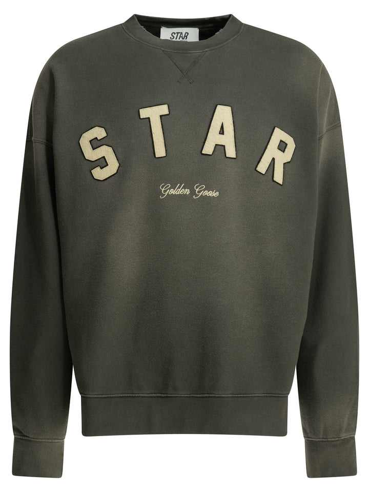 Golden Goose Star Sweatshirts - Black | 909eed52586a8408296055b59ce1563937753e8a