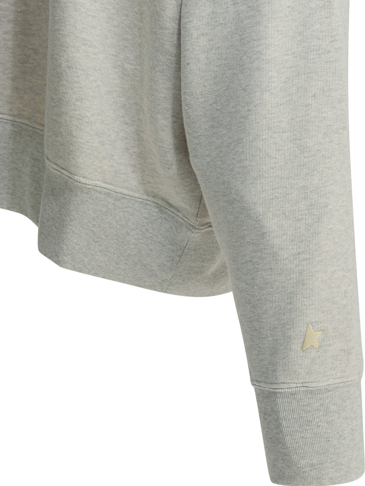 Golden Goose Star Sweatshirts - Grey | 0c58738a4f24faf5ed70b16cbe2f9dc21852b44b