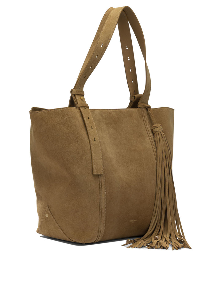 Golden Goose East West Shoulder Bags - Brown | 44952fb7764265e89cd1c996aa465adbcc5bd705