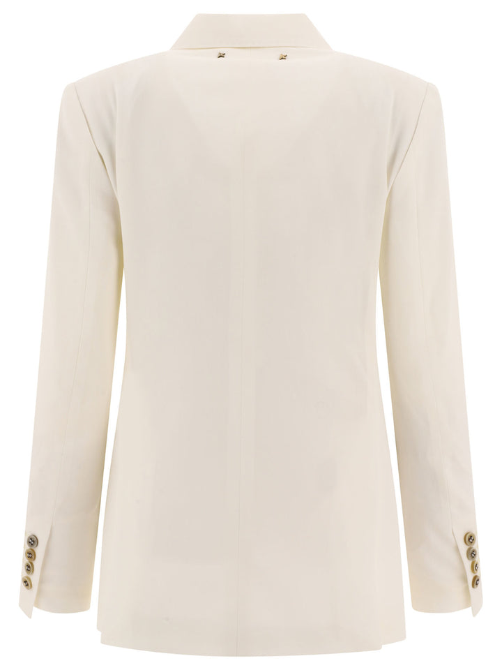 Golden Goose Double-Breasted Wool-Blend Blazer Jackets and Coats - White | cbd78ec8d311362057a7d4614046c919b4322a16