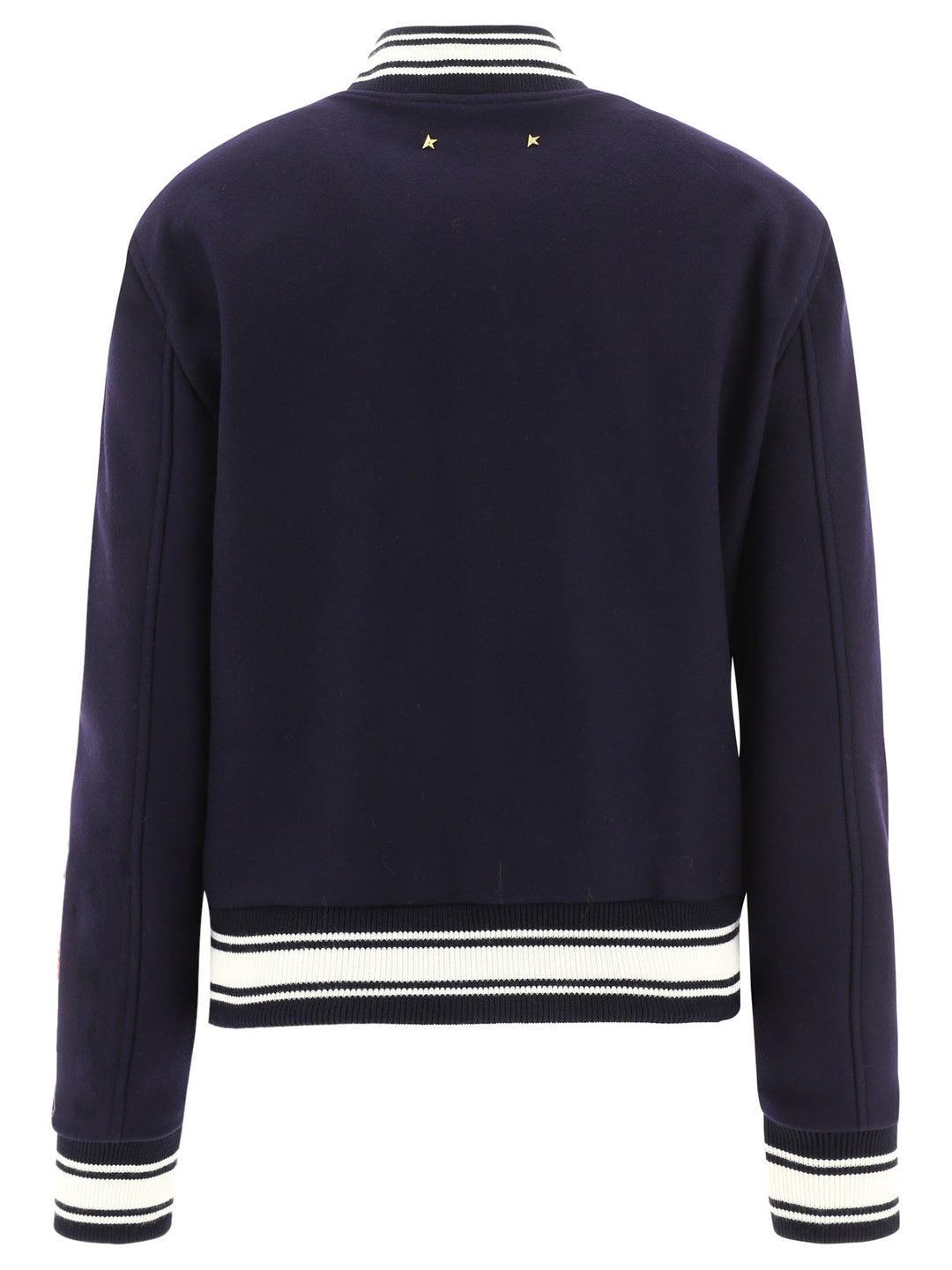 Golden Goose Wool Bomber Jacket Jackets and Coats - Blue | 41df3c5173e6d62576babf413784b5ba0b71a518