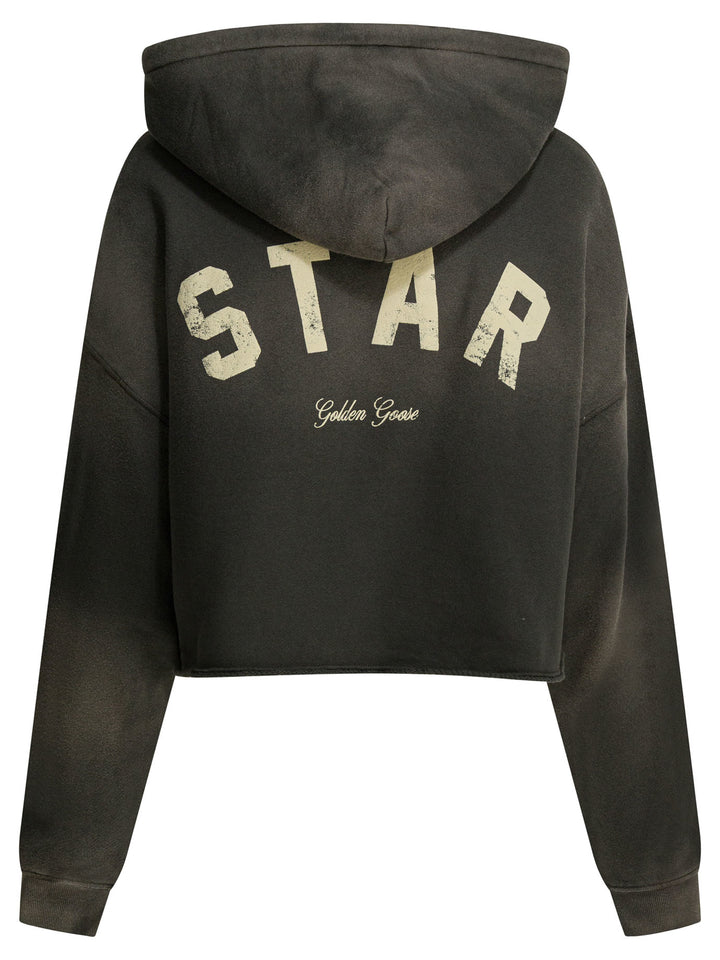 Golden Goose Star/W Sweatshirts - Grey | 4288927981bb64c24279070ec5f2f3f90e0d57be