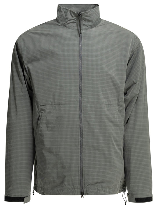 Dope Dyed Rip-Stop Jackets And Coats Grey