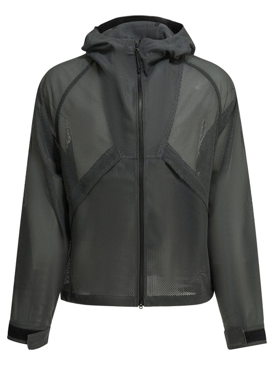 Tonalith Mesh Jackets And Coats Black