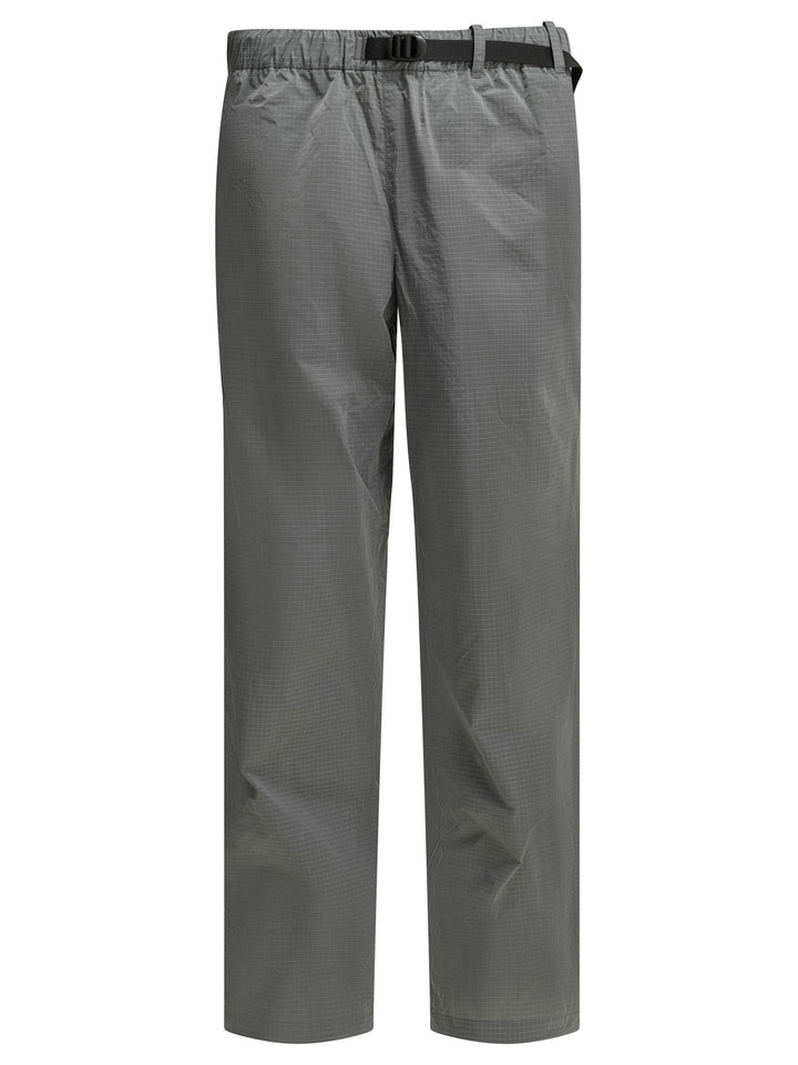 Goldwin Dope Dyed Rip-Stop Trousers - Grey | 1939665e91e62fe4c9c8b1b2e236f09938aa736d