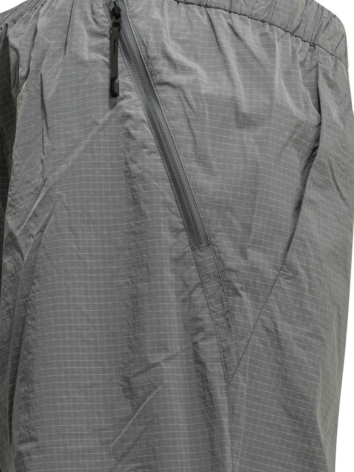 Goldwin Dope Dyed Rip-Stop Trousers - Grey | 414eea4e19bbf1af5d9fe600d821dbe1a22f3757