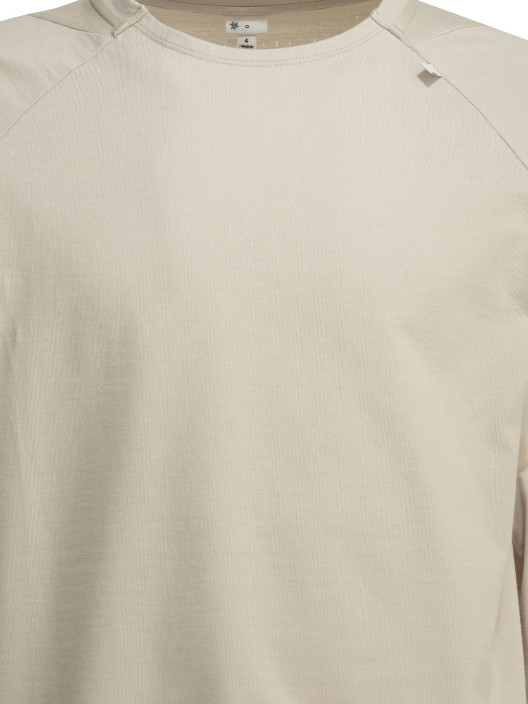Goldwin Paneled Mesh L/S T-shirts - Beige | 5ca950b4ab59aec0ad6391095063af8aa70094d5