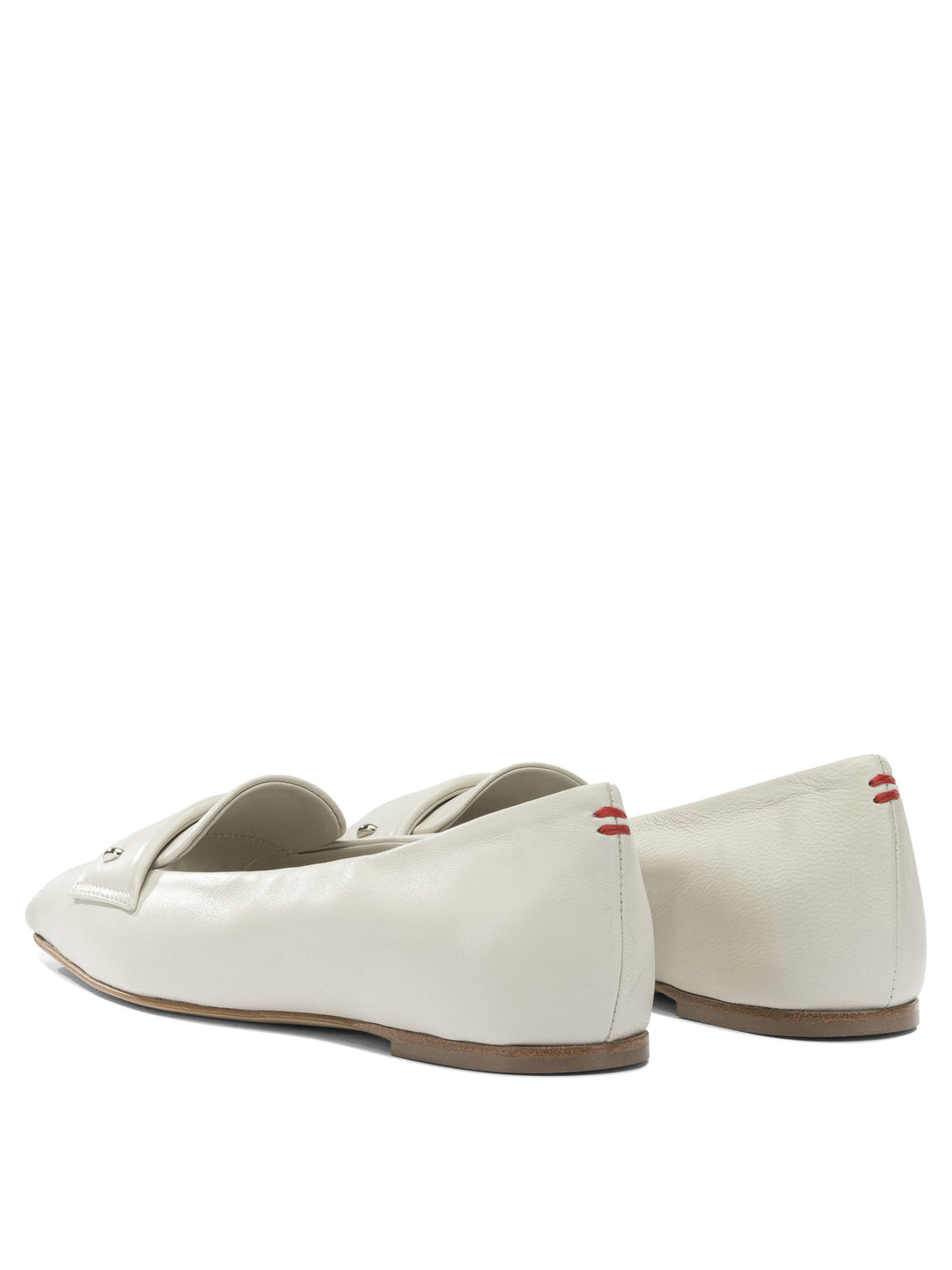 Halmanera  Loafers & Slippers - White | aa6750410cded34056c19acae6234aea64e897a4