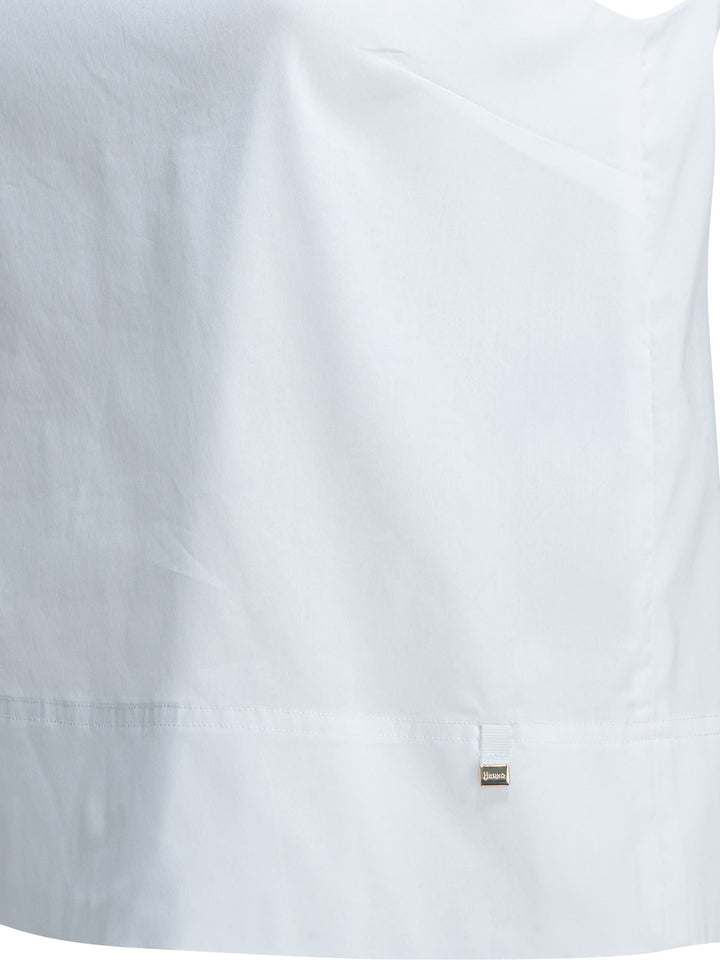 Herno Blouse With Bows Shirts - White | d6e572a181ac7bc641110a6805c0599c69df6d06