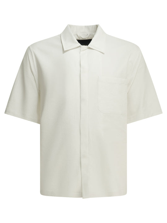Casual Short-Sleeved Shirt Shirts White