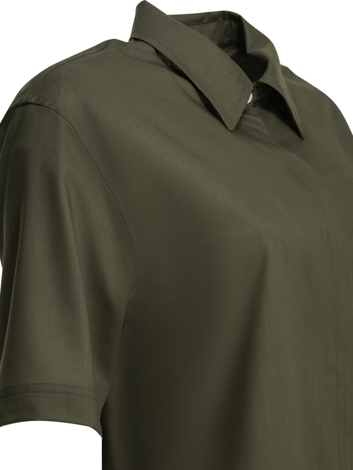 Herno Virgin Wool Casual Shirt Shirts - Green | 9b80debee3eec12962f8d844a2b8830d7272b96d