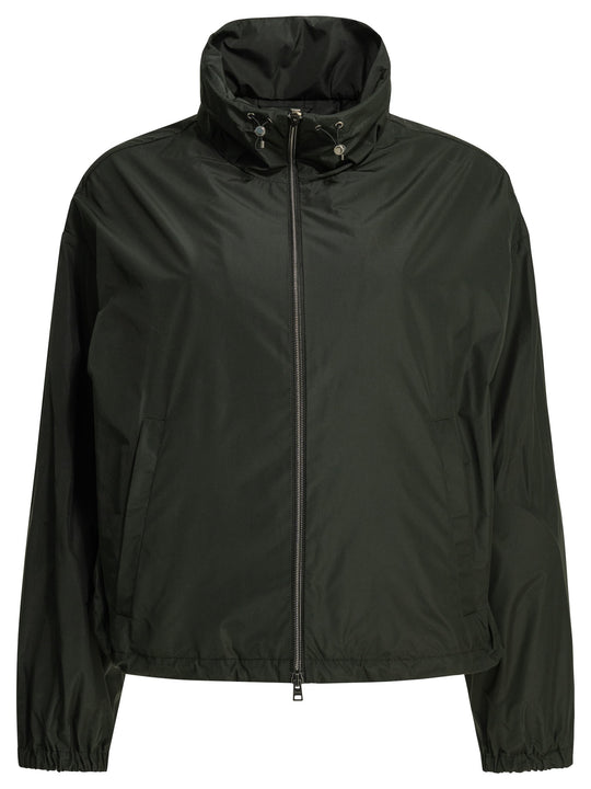 New Techno Taffeta Jackets And Coats Black