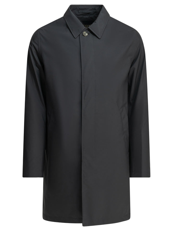 Herno Raincoat Jackets and Coats - Blue | 3918b064d9fe3fd83bebd3dd4763bf54149df32a