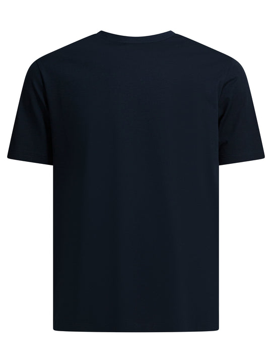 Crew-Neck T-Shirt T-Shirts Blue
