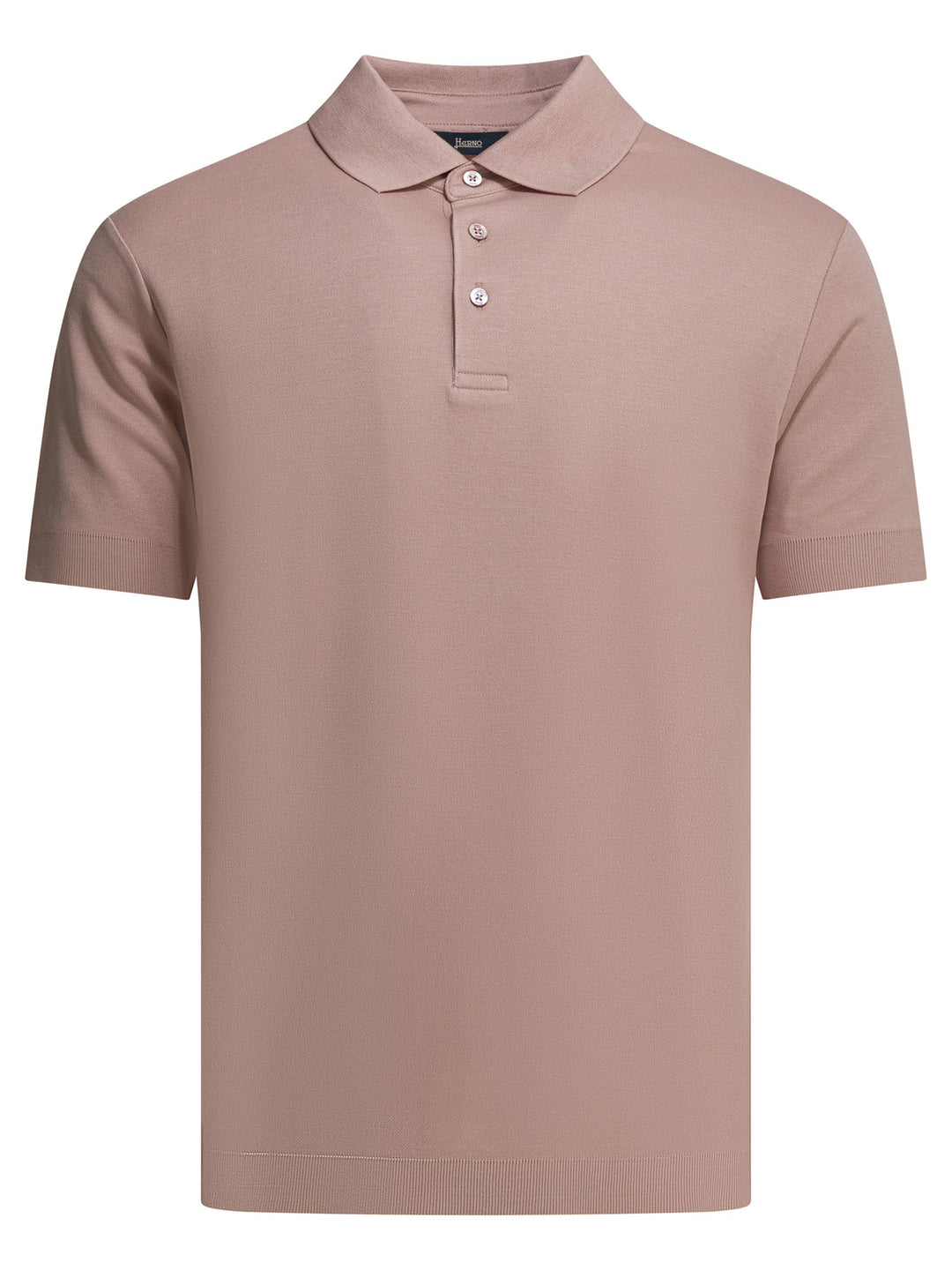 Herno Polo Shirt With Buttons Polo shirts - Pink | 19579d930c3f61a7a24dfcd6b2e87066a6338476