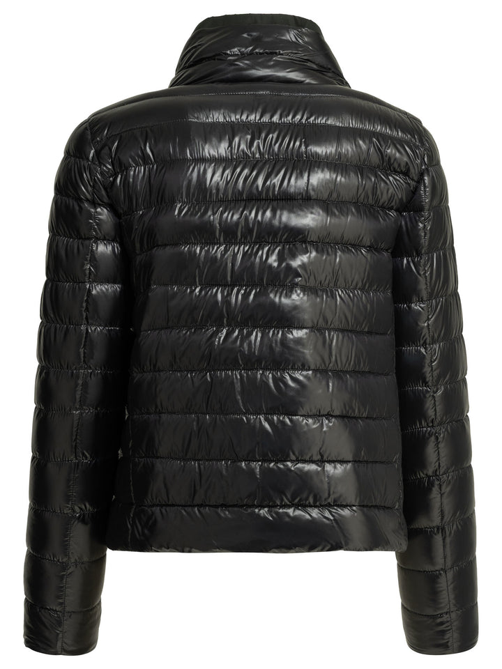 Herno Reversible Short Down Jacket Jackets and Coats - Black | 9a9db0695253dc6ffbf3ab99b48c05fdc6528215