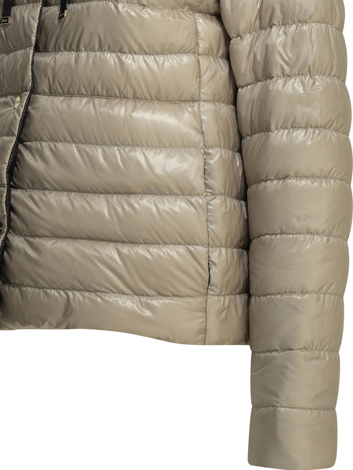 Herno Reversible Short Down Jacket Jackets and Coats - Black | 49d89cdac89cd7ea02cad9ae9355911efce297af