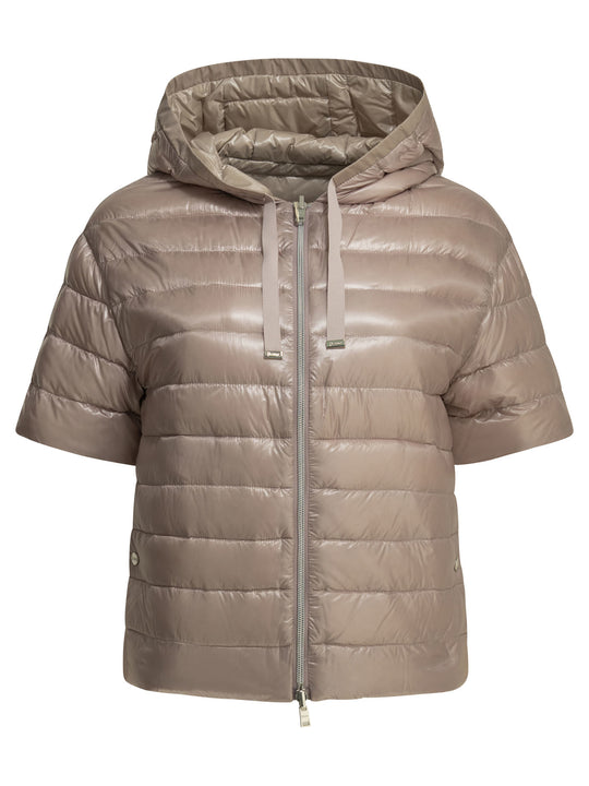 Reversible Short Down Jacket Jackets And Coats Pink