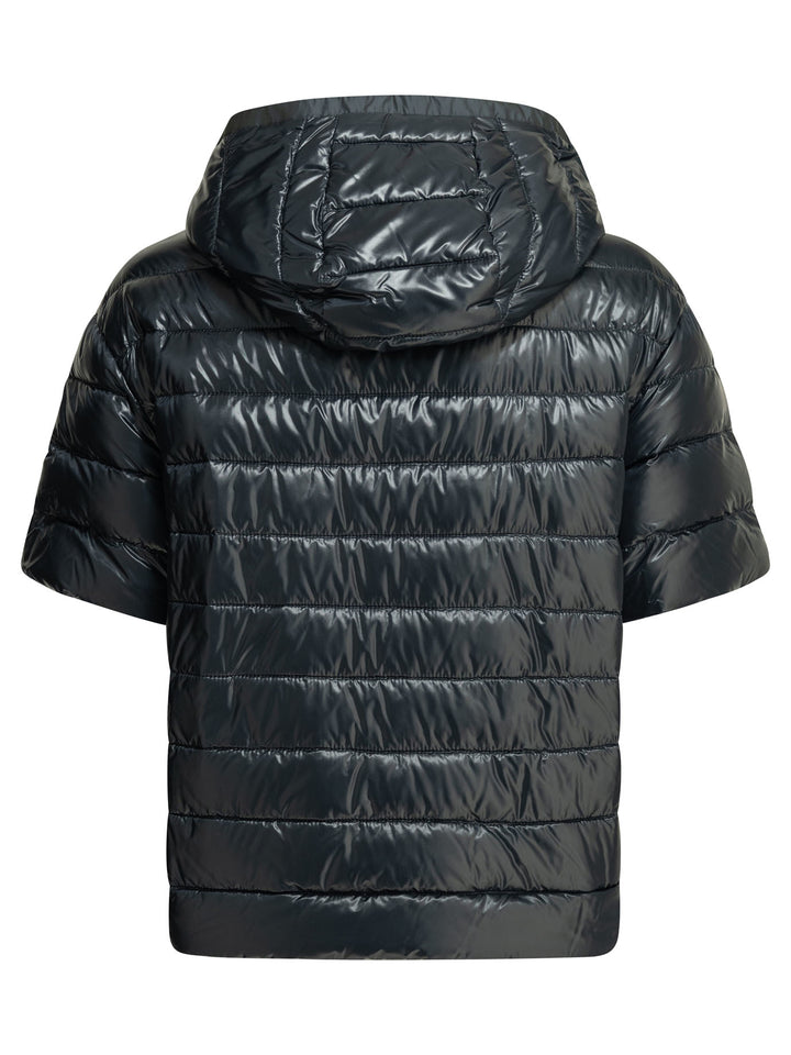 Herno Reversible Short Down Jacket Jackets and Coats - Blue | 238ef6b8f1af97a7f83ae2c569a68bdd51c55068