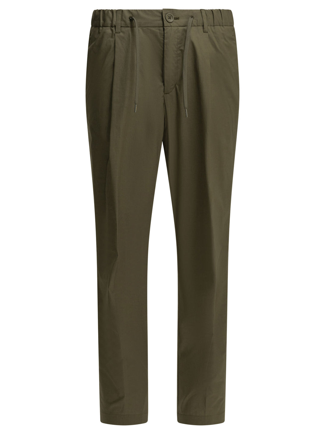 Herno Casual Cotton Pants Trousers - Green | e1321a95114fa7ade41cce93d81b81a3220e4efc