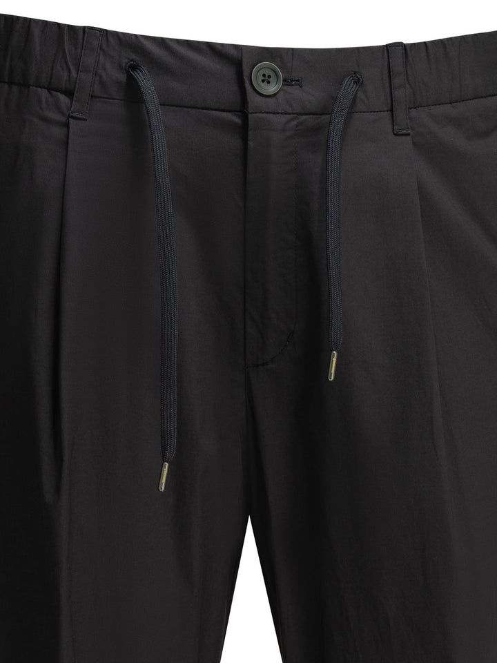 Herno Casual Cotton Pants Trousers - Blue | eb237fde7b03134cec9e9ae8f23797dc1259b3dc