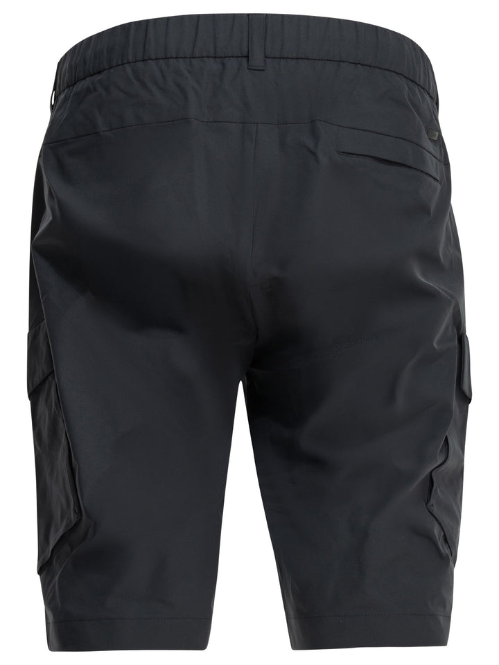 Herno Short Cargo Shorts - Blue | f241930a48b750f84064842aaedb02ea1421b268