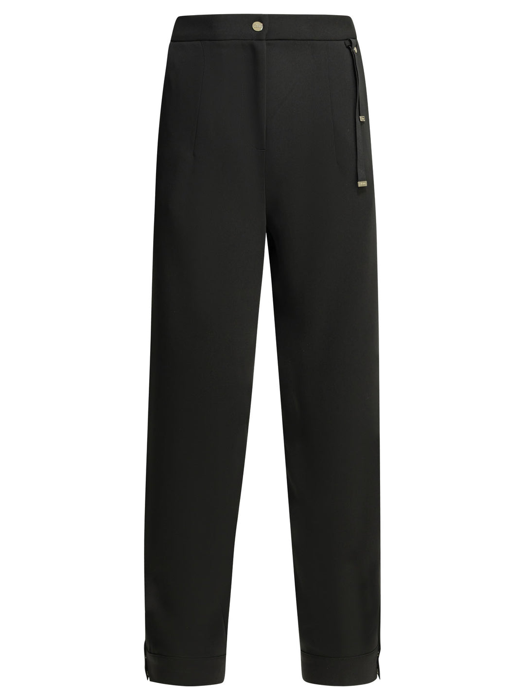 Herno Cotton Feel Trousers - Black | a82bca2384fa6ce950758d8550655ff9e37e53bb
