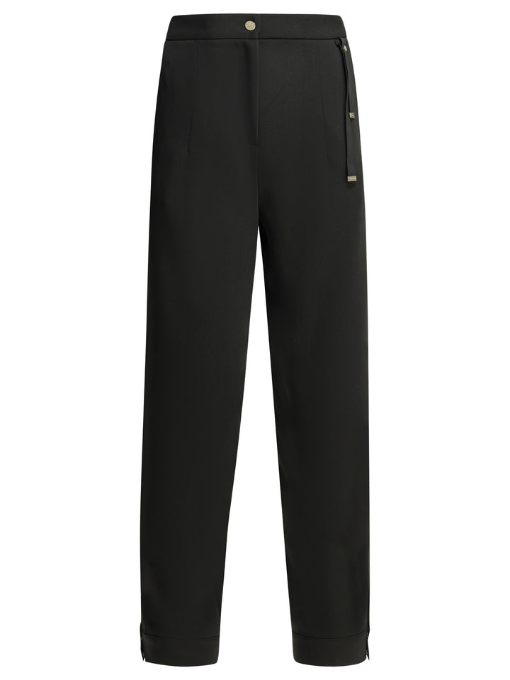 Herno Cotton Feel Trousers - Black | a82bca2384fa6ce950758d8550655ff9e37e53bb