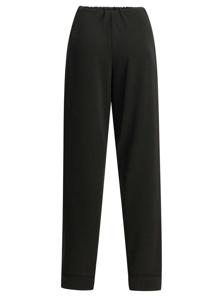 Herno Cotton Feel Trousers - Black | db930624b51ce60a48f633db2ab25f9b19bb11f8