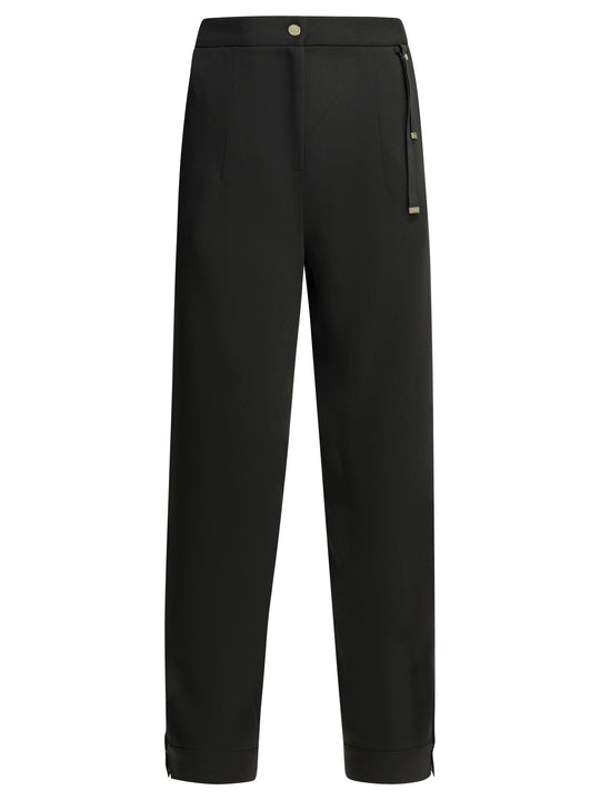 Cotton Feel Trousers Black