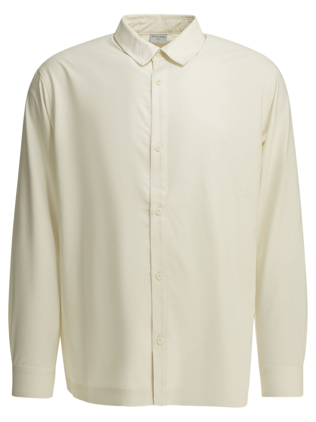 Houdini Sportswear Simbio Base Shirt Shirts - White | 24810a1af67723dbce8beb0fda704fedeedc94d4