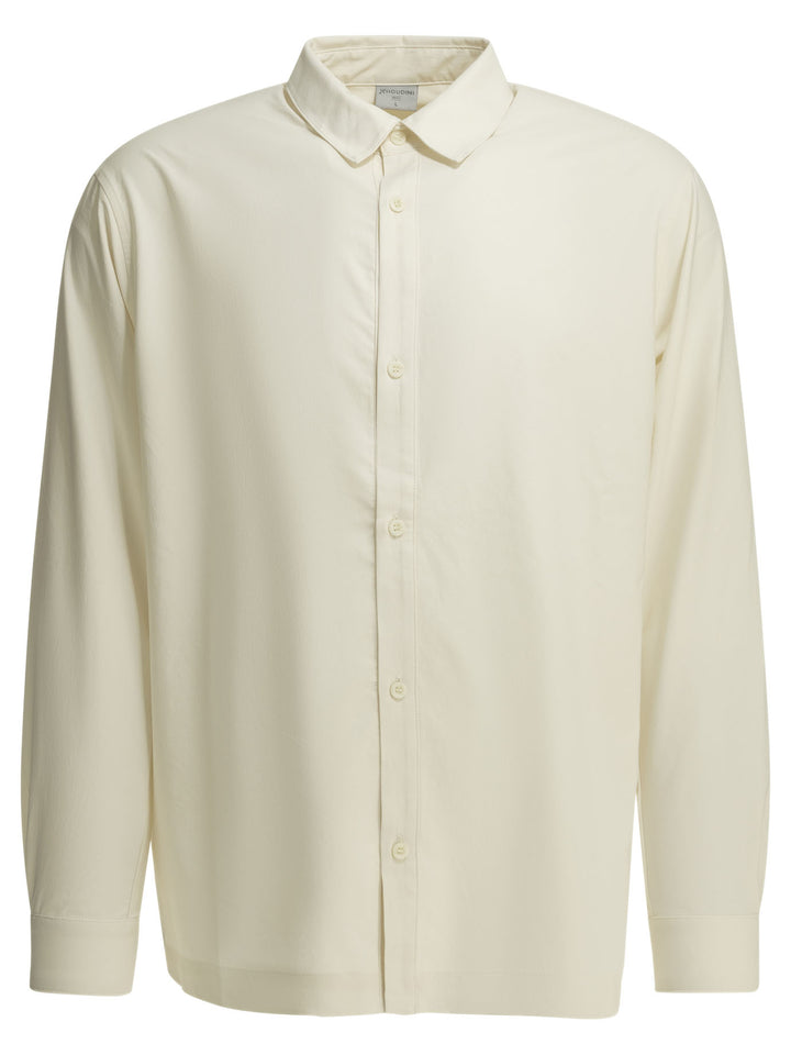 Houdini Sportswear Simbio Base Shirt Shirts - White | 24810a1af67723dbce8beb0fda704fedeedc94d4